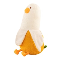 Muñeca De Peluche Con Dibujos Animados De Pato Banana 50 Cm - Venta Internacional.