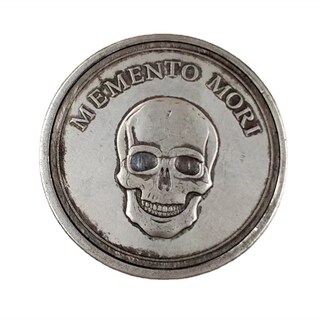 Foto 1 | Foto 1 | Moneda Conmemorativa Con Calavera De Memento Mori 38 Mm Color Cobre - Venta Internacional.