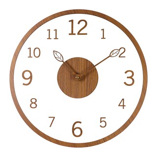 Foto 1 | Foto 1 | Reloj De Pared Nórdico Minimalista De Madera 30x30 Cm Silent 800g - Venta Internacional.