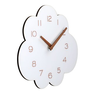 Foto 3 | Foto 3 | Reloj De Pared Cloud De 12 Pulgadas Diseño Nórdico Moderno Silencioso - Venta Internacional.