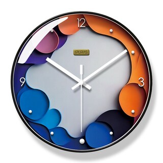 Foto 1 | Foto 1 | Reloj De Pared Creative Nordic De 30 Cm De Cuarzo Que No Hace Tictac - Venta Internacional.