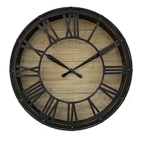 Reloj De Pared De Estilo Industrial Con Número Romano De 30 Cm Vintage - Venta Internacional.