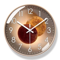 Reloj De Pared Moderno Lujoso Silencioso Que No Hace Tictac 30 X 30 Cm - Venta Internacional.