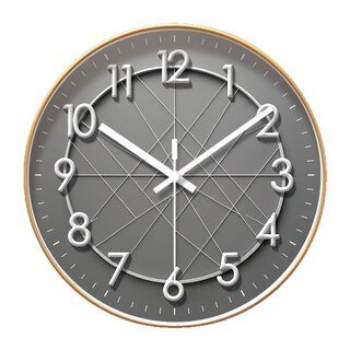 Foto 1 | Foto 1 | Reloj De Pared Moderno Minimalista De 30 Cm De Cuarzo Que No Hace Tictac - Venta Internacional.