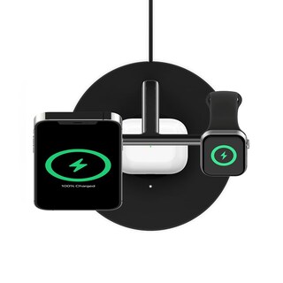 Foto 4 | Foto 4 | Soporte De Carga Belkin Magsafe 3 En 1 Para Apple Black - Venta Internacional.