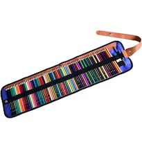 Juego De Lápices De Colores De Acuarela 72 Colores 46 Piezas Con Estuche Enrollable - Venta Internacional.