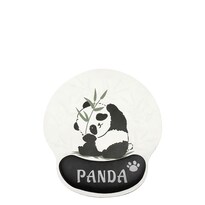 Alfombrilla De Ratón Con Bonito Dibujo De Panda Con Reposamuñecas 23 X 25 3 Cm - Venta Internacional.