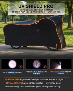 Foto 5 | Foto 5 | Funda Para Triciclo Wuhix 214 X 81 X 127 Cm Impermeable 600d Oxford - Venta Internacional.