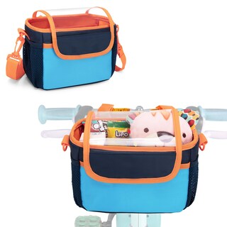 Foto 1 | Foto 1 | Cesta De Bicicleta Para Niños Graoso Azul 20 X 10 X 15 Cm Resistente Al Agua - Venta Internacional.
