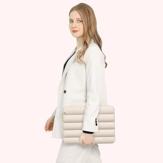 Foto 6 | Foto 6 | Funda Para Portátil Mosiso De 17.3 Pulgadas Con Funda Pequeña Color Arena - Venta Internacional.