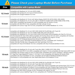 Foto 4 | Foto 4 | Funda Mosiso Para Portátil De Neopreno De 16 Pulgadas Con Funda Pequeña Color Azul - Venta Internacional.