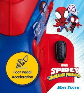 Foto 6 | Foto 6 | Bicicleta Ride-on Toy Trax Marvel Spiderman 6v Para Niños Pequeños - Venta Internacional.