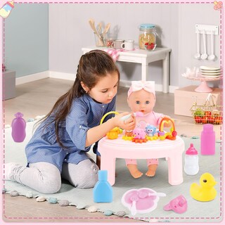 Foto 4 | Foto 4 | Set De Juego Interactivo Baby Doll Deao De 33 Cm 20 Piezas De Accesorios - Venta Internacional.