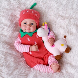 Foto 6 | Foto 6 | Disfraz Baby Doll Babeside De 15 Pulgadas Para Niña Cuerpo Suave Color Fresa - Venta Internacional.