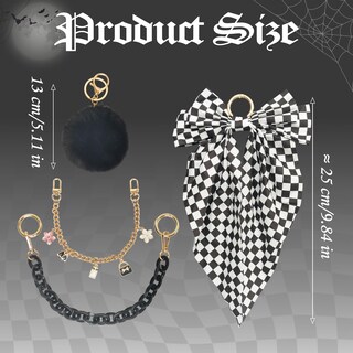 Foto 2 | Foto 2 | Juego De Abalorios Kaitiaki Para Bolso De Mano 4 Piezas Estilo Damero Chic - Venta Internacional.