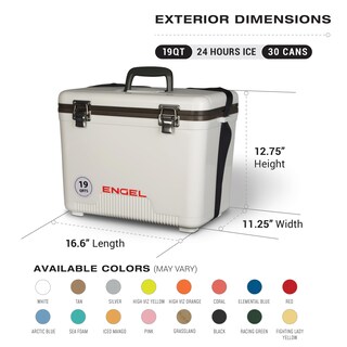 Foto 2 | Foto 2 | Enfriador Engel Uc19 18l Hermético A Prueba De Fugas Amarillo - Venta Internacional.