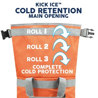 Foto 2 | Foto 2 | Cooler Kickice Soft 15 L A Prueba De Fugas Color Naranja 24 Latas Más Hielo - Venta Internacional.