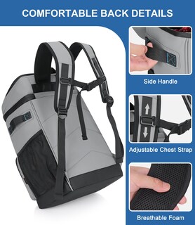 Foto 6 | Foto 6 | Mochila Térmica Urtala 25 L A Prueba De Fugas Impermeable Verde - Venta Internacional.