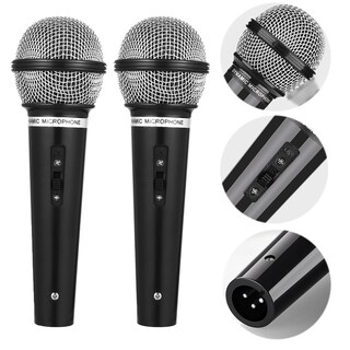 Foto 3 | Foto 3 | 2 Soportes De Micrófono Falsos De Plástico Negro Dmopipp - Venta Internacional.