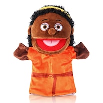 Marioneta De Mano Puppet Zjoey De Felpa Negra Para Mamá 30 Cm - Venta Internacional.