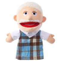 Peluche Hand Puppet Zjoey De 30 Cm Con Forma De Abuelo - Venta Internacional.