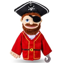 Marioneta De Peluche Zjoey Pirate De 36 Cm Con Boca Móvil - Venta Internacional.