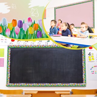 Foto 7 | Foto 7 | Borde De Tulipán Decorativo Con Ribete De Cinta En Espiral De 21 M - Venta Internacional.