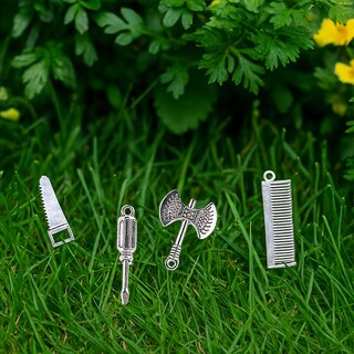 Foto 3 | Foto 3 | Juego De Herramientas En Miniatura Hklmro 40 Piezas Juguetes Metálicos Para Casas De Muñecas - Venta Internacional.