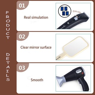 Foto 2 | Foto 2 | Set De Peluquero Con Corte De Pelo Simulado Para Niños Wilbvnit Con Maquillaje - Venta Internacional.