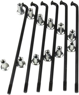 Foto 3 | Foto 3 | Juego De Radios De Acero Wheel S Senqi 12g De 2 5 Mm Color Negro - Venta Internacional.