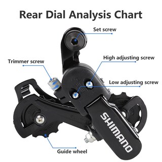 Foto 3 | Foto 3 | Relés De Cambio Trasero Rd-tz31a De Aluminio De 6/7 Velocidades - Venta Internacional.
