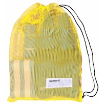 Bolsa De Malla Para Natación Sporti 46 X 75 Cm Con Cordón De Secado Rápido Color Amarillo - Venta Internacional.