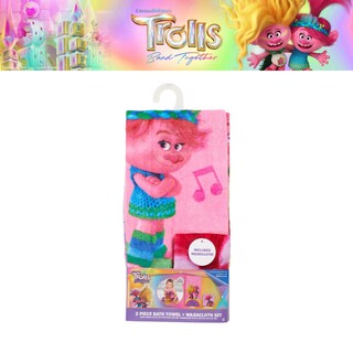 Foto 2 | Foto 2 | Juego De Toallas Franco Trolls Para 3 Niños Algodón Felpa 127 X 64 Cm - Venta Internacional.