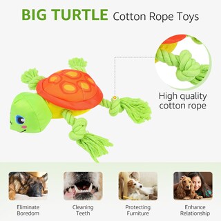 Foto 3 | Foto 3 | Tortuga Scenereal Para Perros 25 Cm Flotante Para Masticar Y Buscar - Venta Internacional.