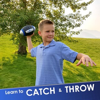 Foto 2 | Foto 2 | Balón De Fútbol Infantil Boss Soft Foam De Lmc Products 23 X 13 Cm Color Azul - Venta Internacional.