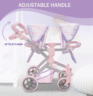 Foto 5 | Foto 5 | Muñecos De Cochecito De Juguete Para Jugar Doble 70 Cm Ajustable - Venta Internacional.