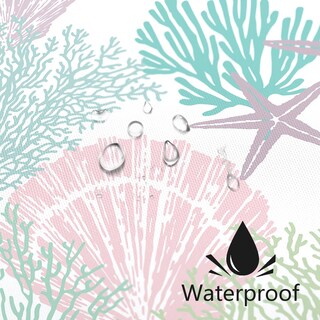 Foto 3 | Foto 3 | Cortina De Ducha Mayzus 183 X 244 Cm Impermeable Náutica - Venta Internacional.