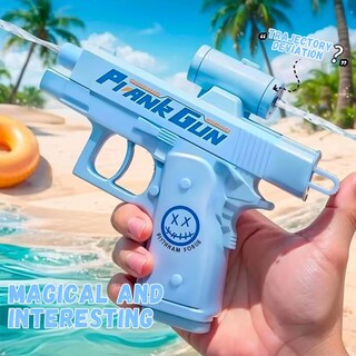 Foto 4 | Foto 4 | Pistola De Agua Easybos Prank Juguete Bidireccional Para Remojo Automático Rosa - Venta Internacional.