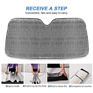 Foto 7 | Foto 7 | Parasol De Coche Oarencol Sea Turtle Protector Uv Plegable 140 X 70 Cm - Venta Internacional.