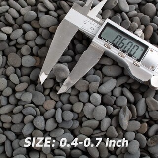 Foto 6 | Foto 6 | Guijarros De Jardín Pulidos Naturales River Rocks Cjgq De 3 Libras - Venta Internacional.