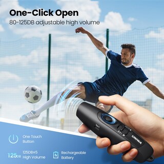 Foto 2 | Foto 2 | Silbato Electrónico Uniwa Con Carga Usb 3 Tonos Alto Volumen - Venta Internacional.