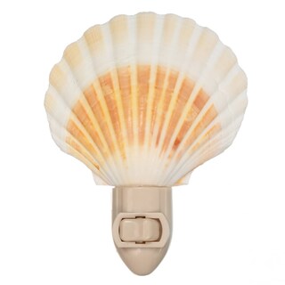 Foto 1 | Foto 1 | Lámpara Nautical Crush Trading Seashell De Luz Nocturna Enchufable - Venta Internacional.