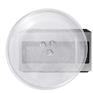 Foto 1 | Foto 1 | Plato Para Microondas Hiflora Plato Giratorio Universal De Vidrio De 12.75 Pulgadas - Venta Internacional.