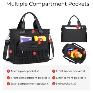 Foto 6 | Foto 6 | Bolsa De Almuerzo Aijieke Grande A Prueba De Fugas 35 X 29 X 17 Cm - Venta Internacional.