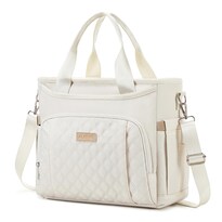 Lonchera Aislante Aijieke Grande A Prueba De Fugas Color Beige - Venta Internacional.