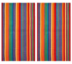 Toalla Cotton Craft Summer Of Siam 99 X 173 Cm Paquete De 2 - Venta Internacional.