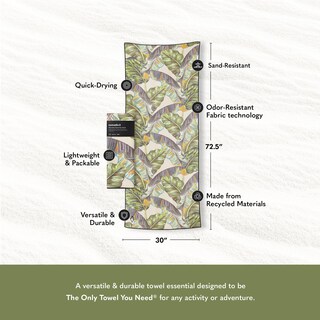 Foto 5 | Foto 5 | Toalla Nomadix Original Resistente A La Arena Reciclada 184x76 Cm - Venta Internacional.