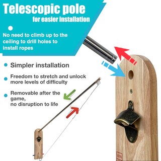 Foto 3 | Foto 3 | Juego Deartisan Para Lanzar Anzuelos Y Anillos Con Abrebotellas Tamaño Grande - Venta Internacional.