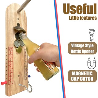 Foto 4 | Foto 4 | Juego Deartisan Para Lanzar Anzuelos Y Anillos Con Abrebotellas Tamaño Grande - Venta Internacional.