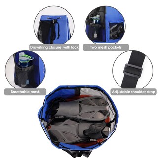 Foto 4 | Foto 4 | Mochila De Natación De Malla Azul Marino Wandf Xl Wandf Xl - Venta Internacional.